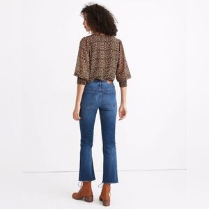 Madewell Cali Demi-Boot Jeans in Glenside Size 25